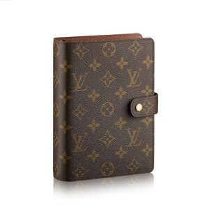 LOUIS VUITTON Monogram Medium Ring Agenda Cover